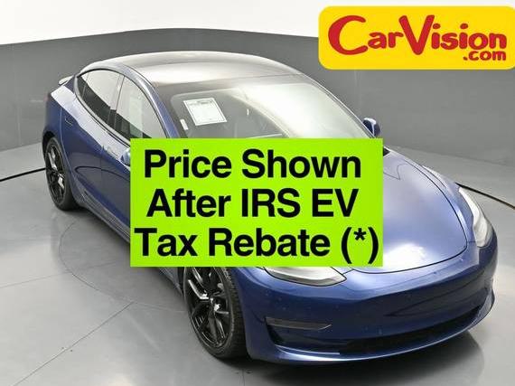 TESLA MODEL 3 2021 5YJ3E1EA9MF917273 image
